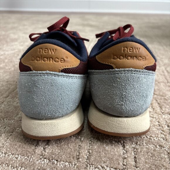 New Balance 620 Sneakers Women's 8 Rust Red Navy Blue Lace Up Casual Cute Retro - Picture 5 of 9